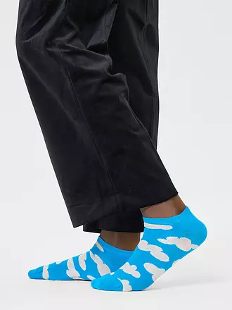 HAPPY SOCKS | Herren Sneaker Socken CLOUDY 41-46 light blue | 